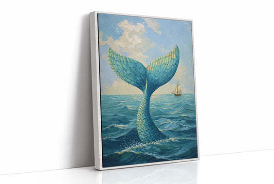 Cerulean Depths Whisper To Distant Sails