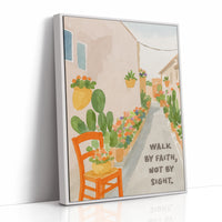 Walk by Faith Garden Path
