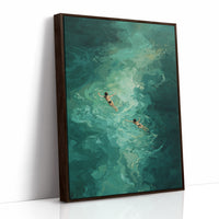 Emerald Currents: A Shared Aquatic Journey