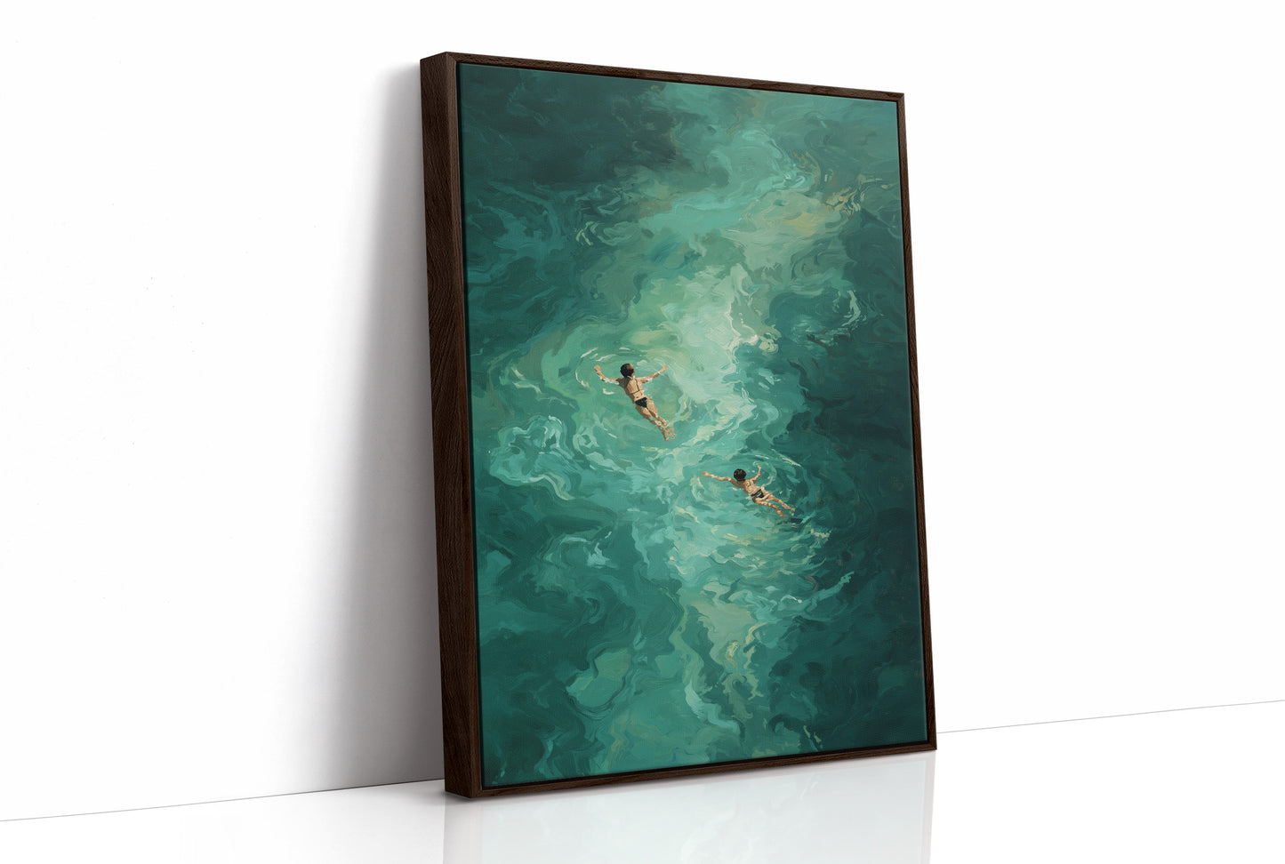 Emerald Currents: A Shared Aquatic Journey