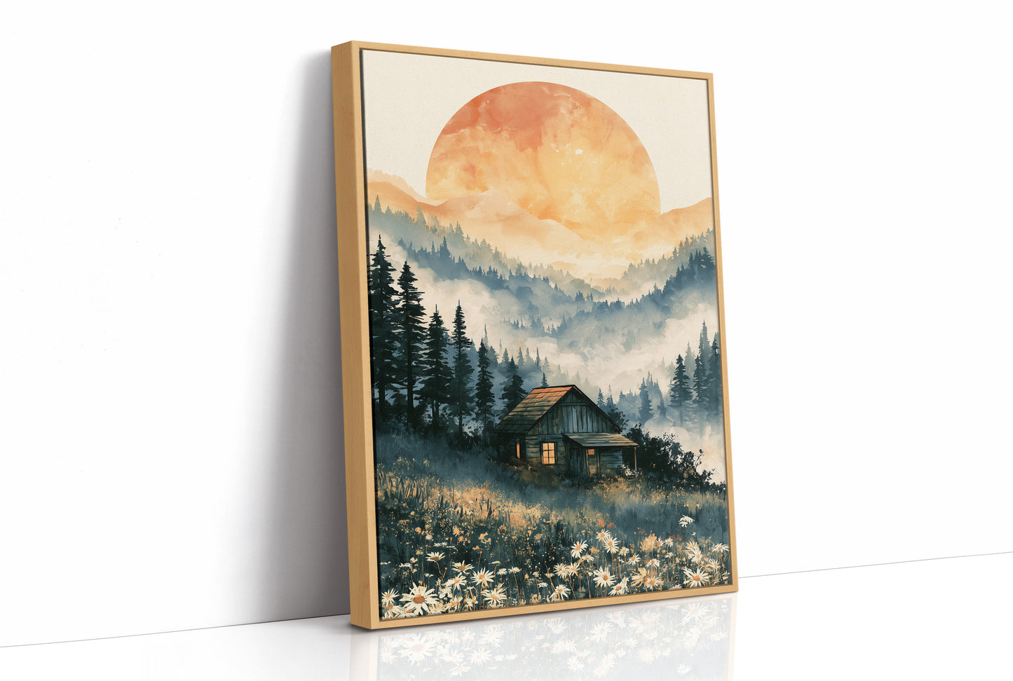 Cabin in the Daisy Fog, Amber Moon