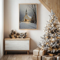 Silent Night Blesses Country Chapel