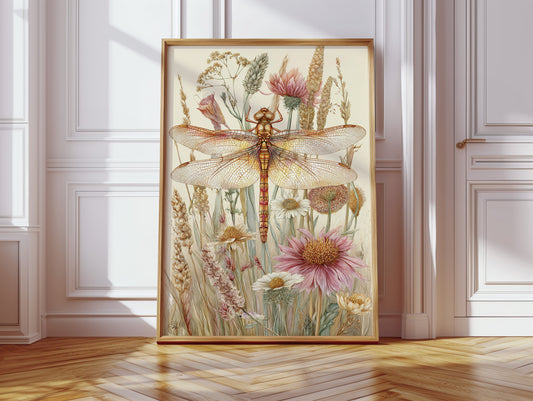 A Dance Among Golden Petals
