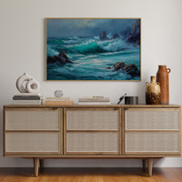 Ocean Symphony In Turquoise Light