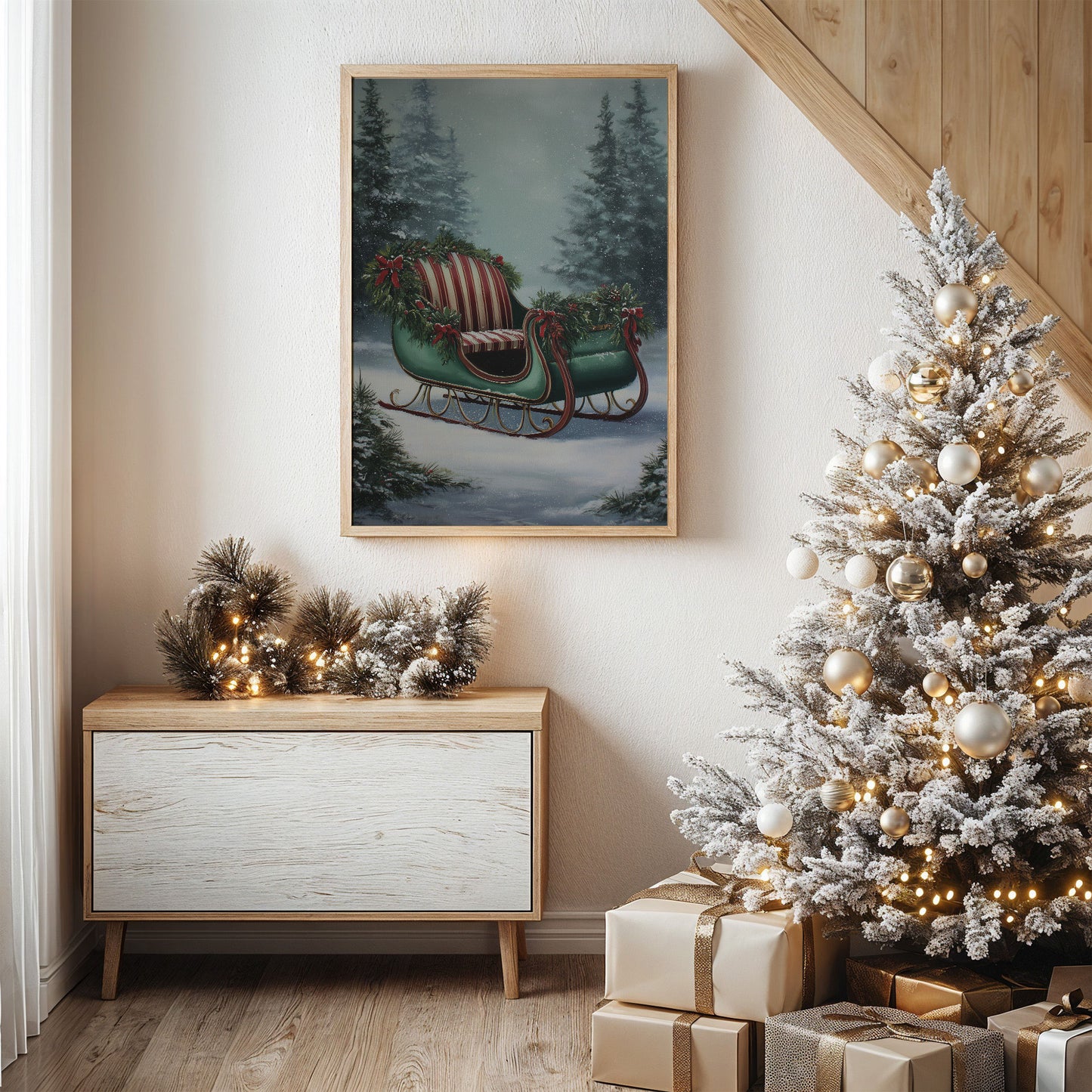 Magic Waits In Winter's Sleigh