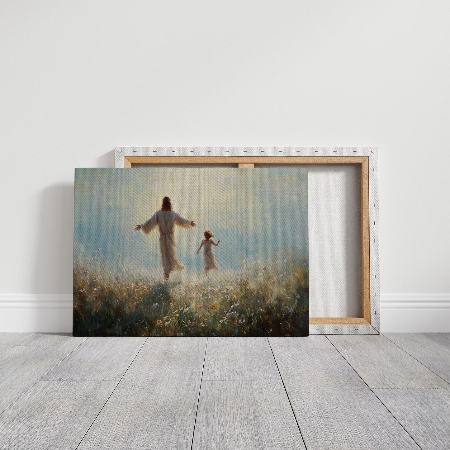 Ethereal Journey Through Wildflower Fields