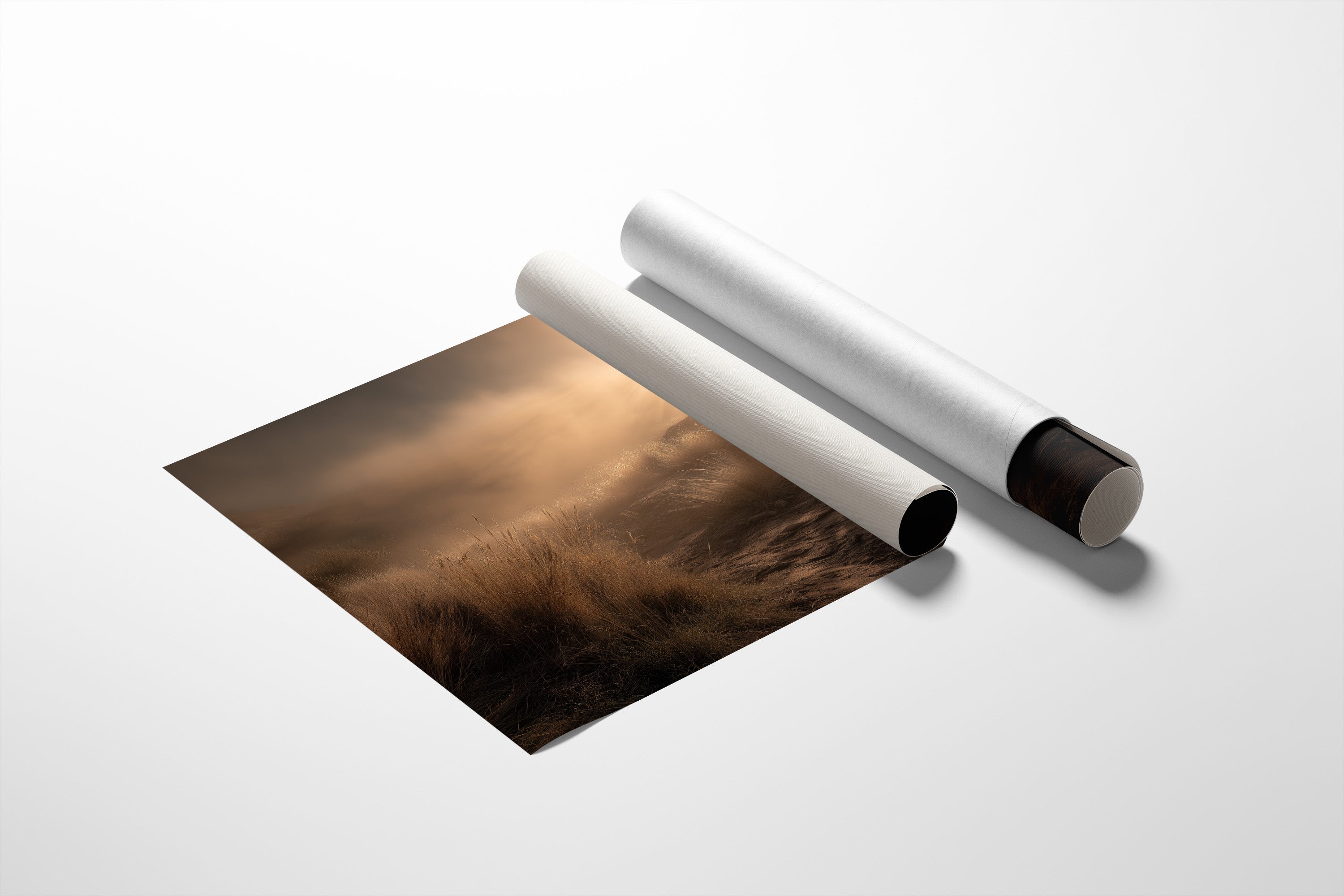 Faith Stands Tall At Dawn's Edge