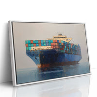 Cargo Giants Cross Quiet Waters