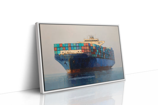 Cargo Giants Cross Quiet Waters