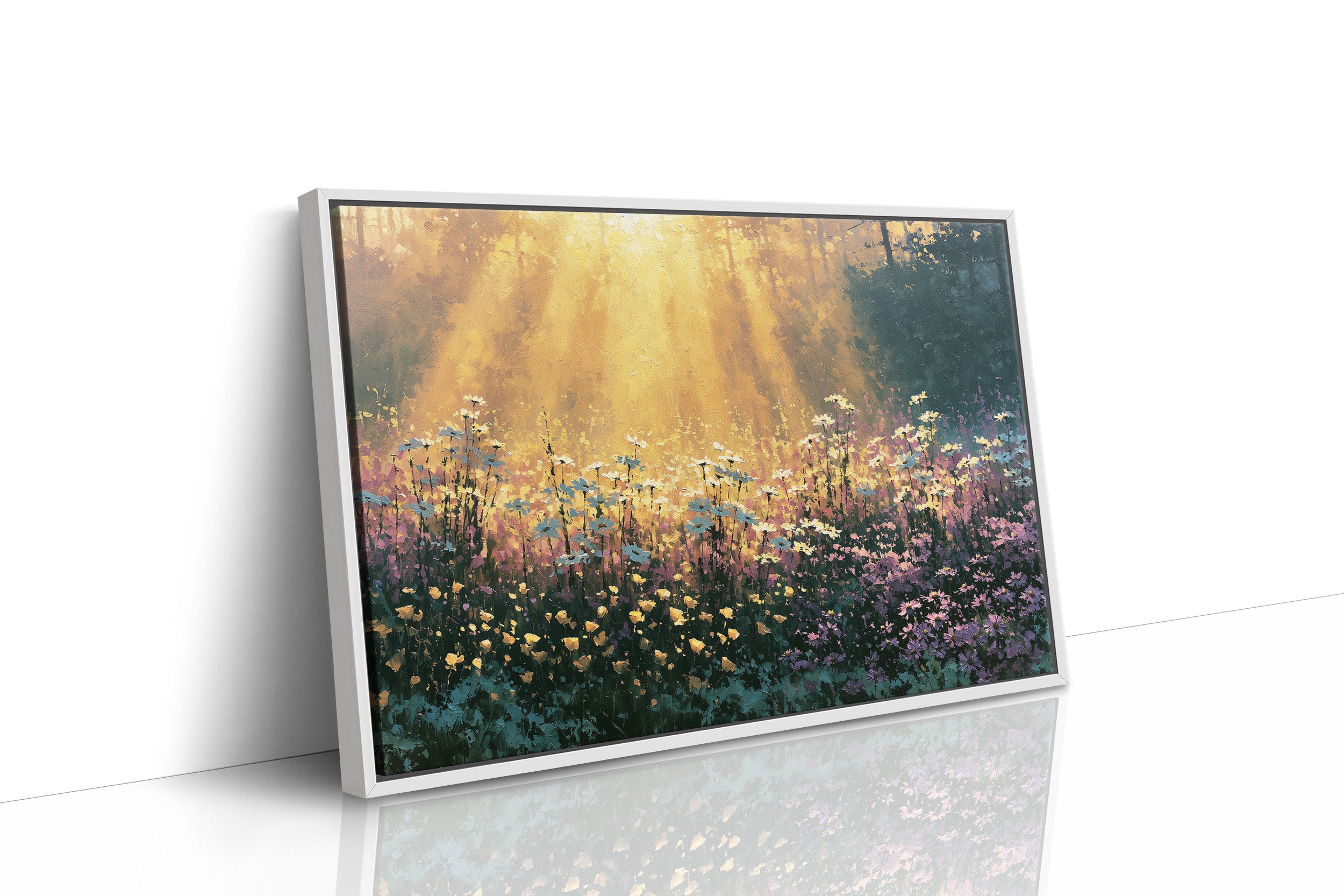 Sunlight Through the Wildflowers