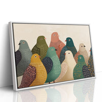Gathered in Gentle Colors