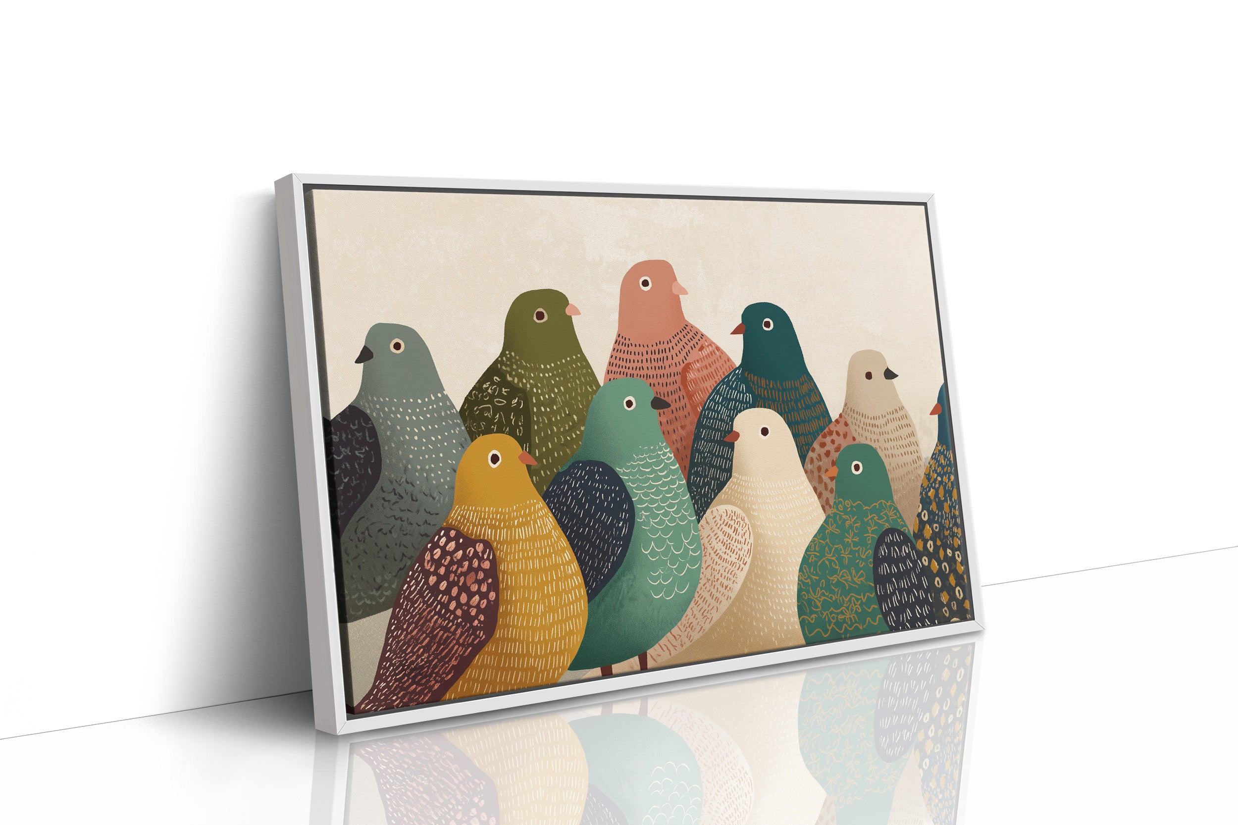 Gathered in Gentle Colors