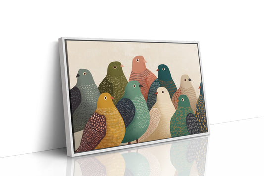 Gathered in Gentle Colors