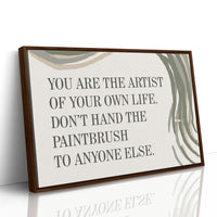 Still Your Brush, Still Your Life