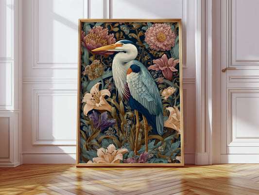 Elegance Amidst Flora's Embrace