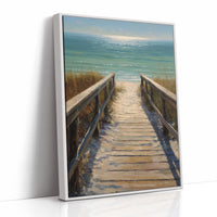 Shoreline Passage Beckons Horizon