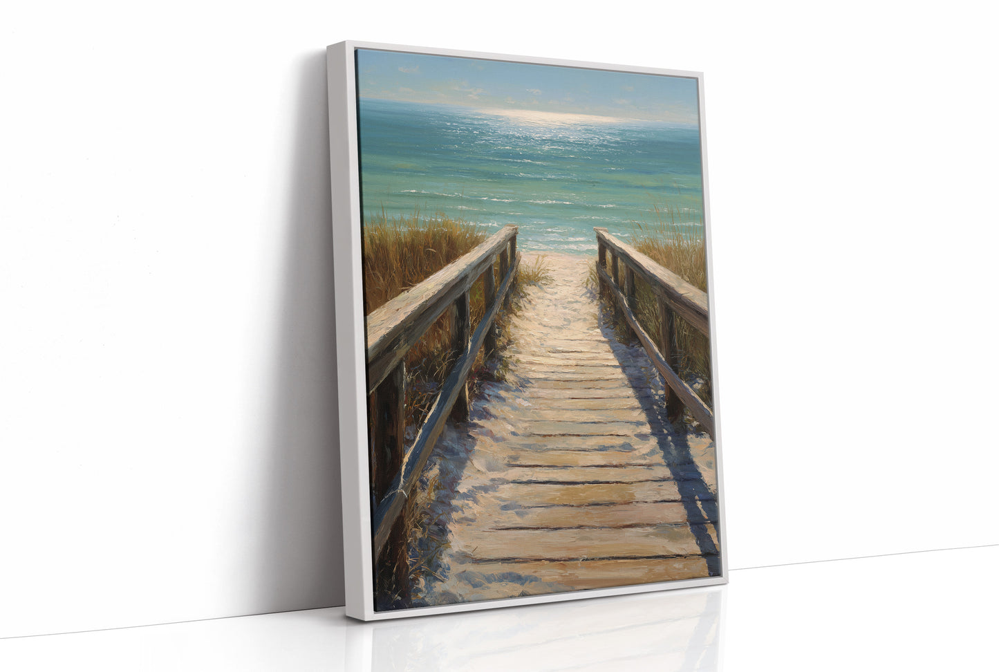 Shoreline Passage Beckons Horizon