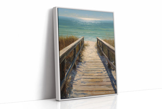 Shoreline Passage Beckons Horizon