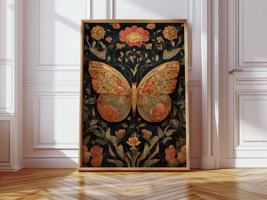 Embroidered Wings of a Forgotten Garden