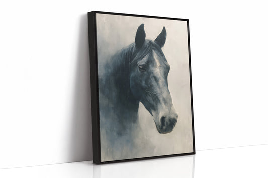 Noble Gaze In Weathered Wood