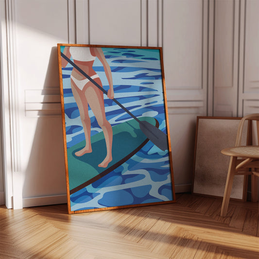 Paddle Through Summer's Liquid Poetry