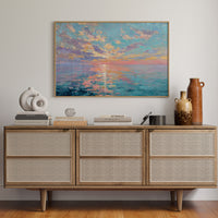 Ocean Light Paints The Morning Sky