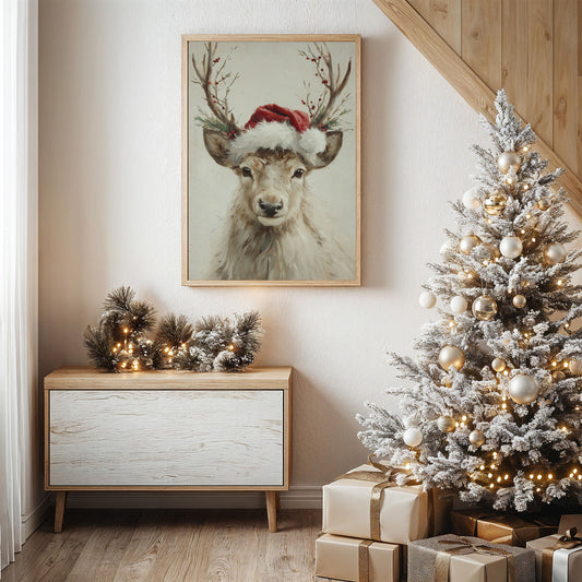 Reindeer Tales On Christmas Morning