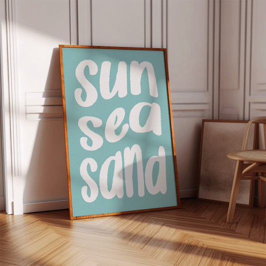 Beach Words Paint Summer Stories