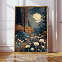 Moonlit Meadow's Gentle Embrace