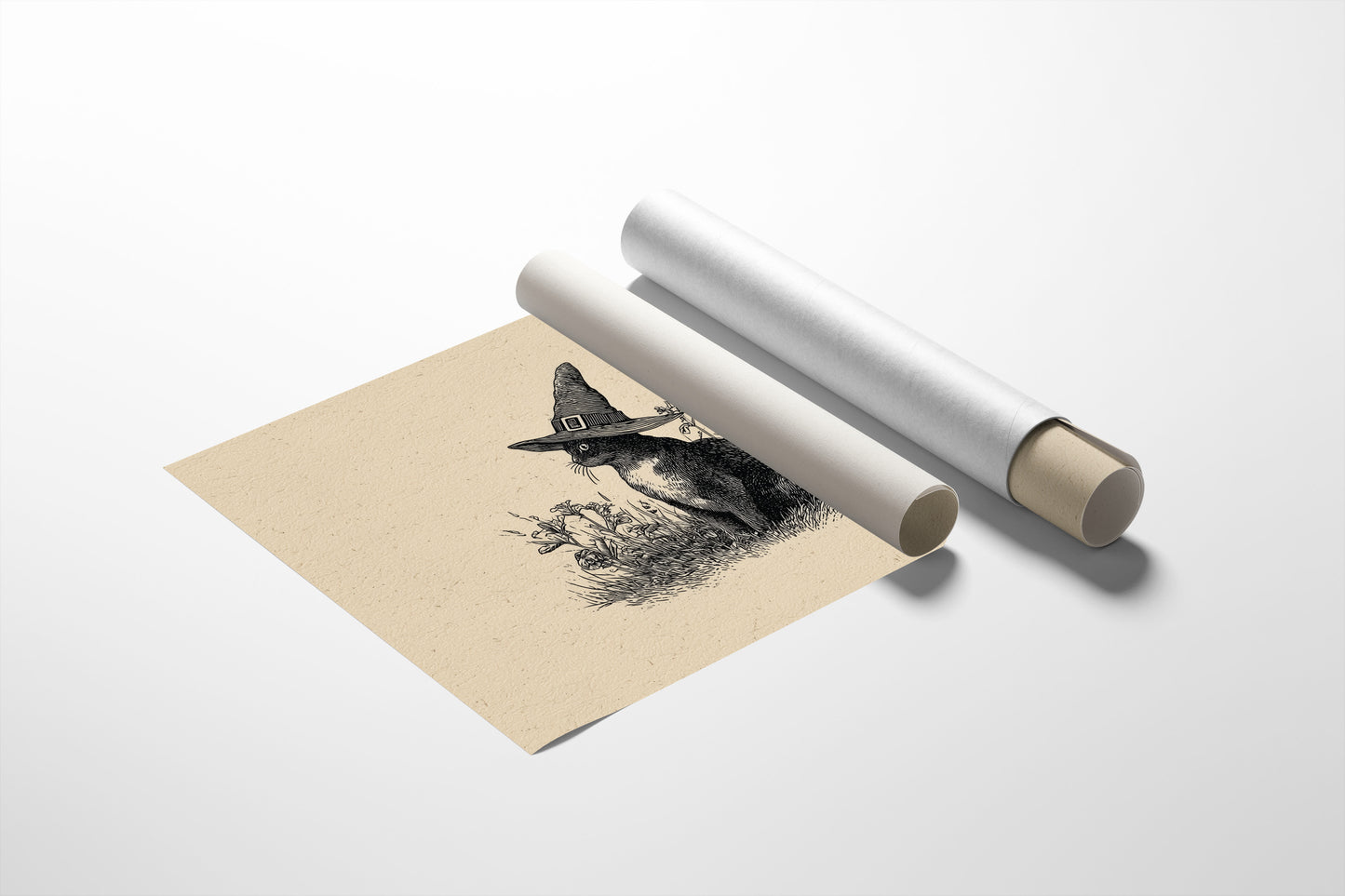 Feline Sorcery Among Meadow Herbs