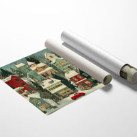 Snow Falls On Storybook Lane