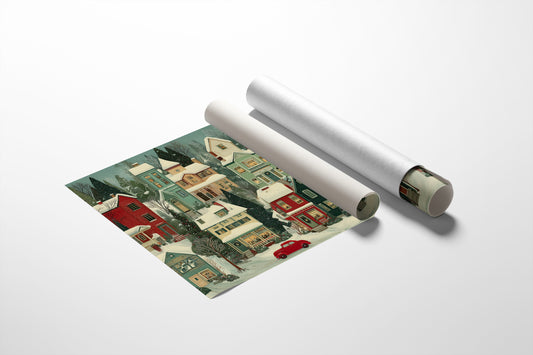 Snow Falls On Storybook Lane