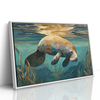 Gentle Giant In Turquoise Waters