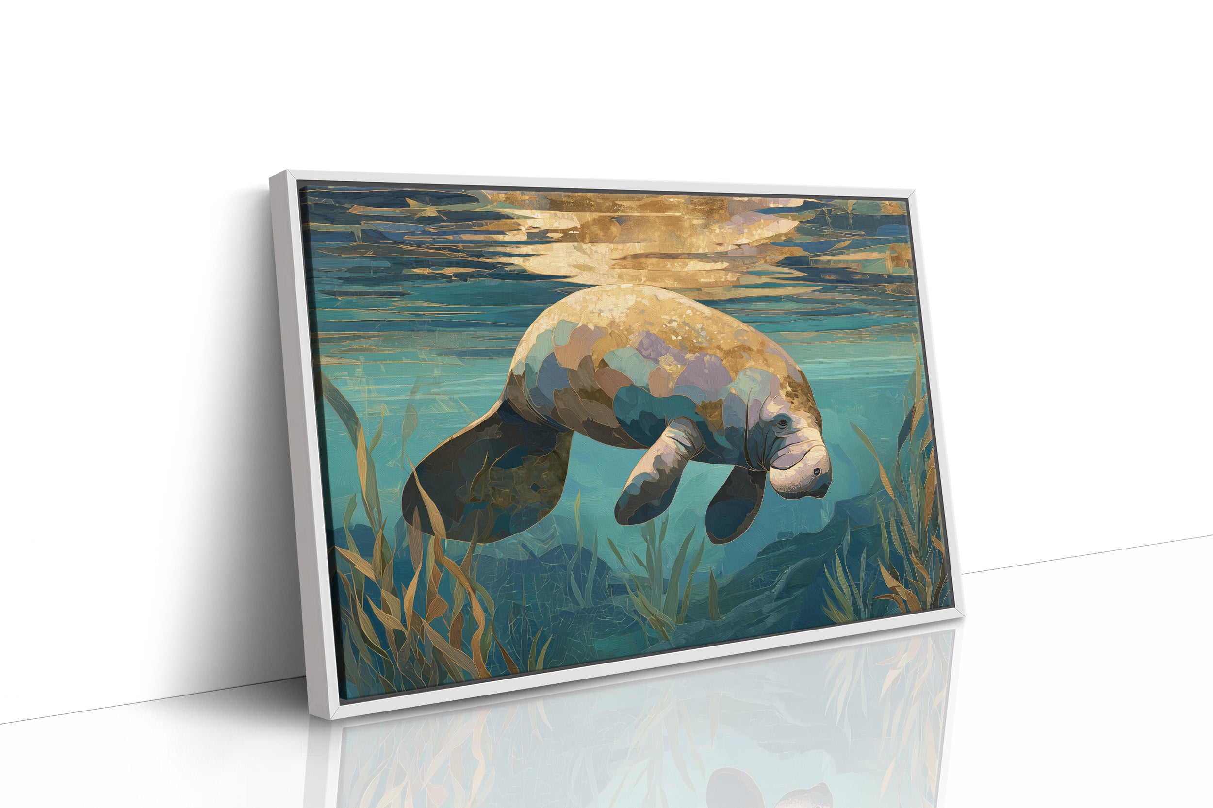 Gentle Giant In Turquoise Waters