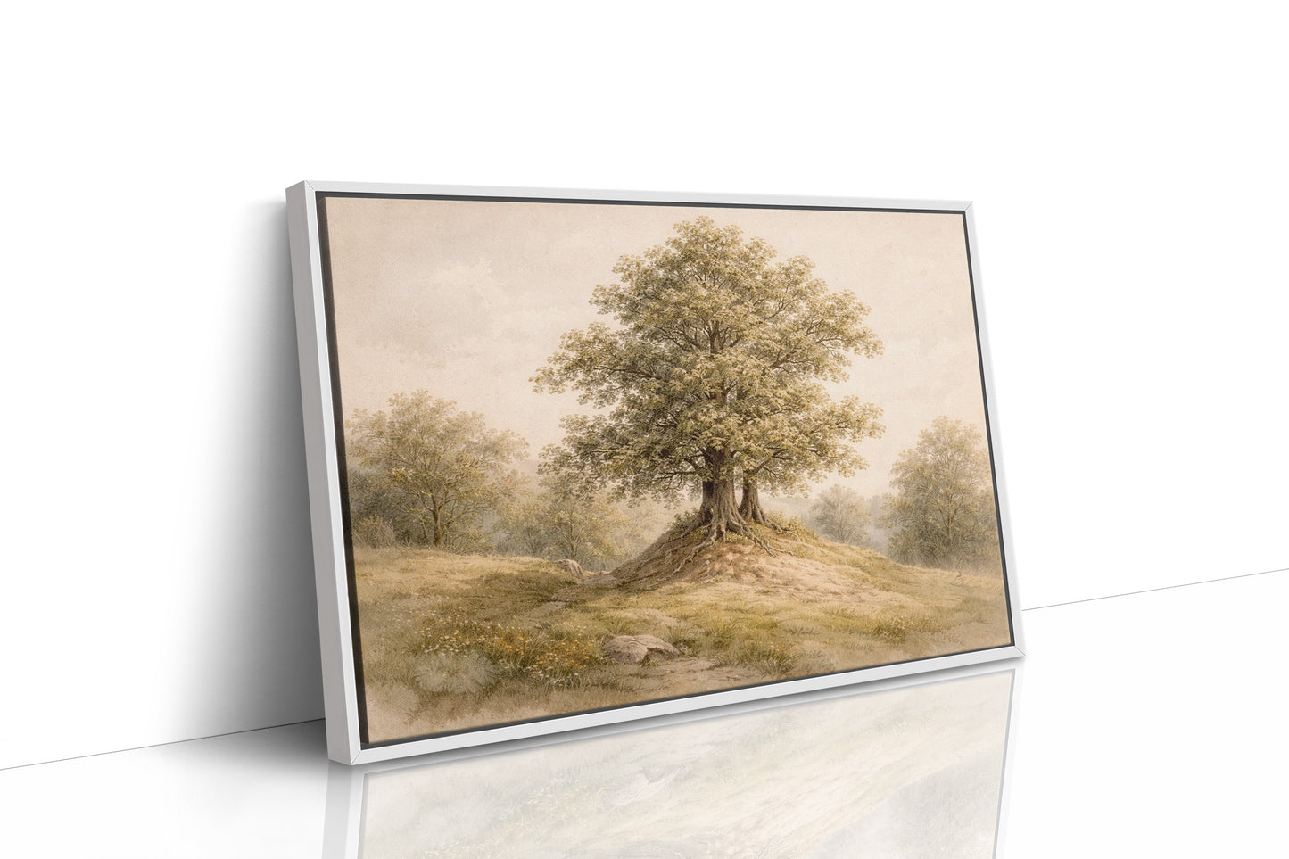 Sentinel Oak Crowns Golden Hilltop