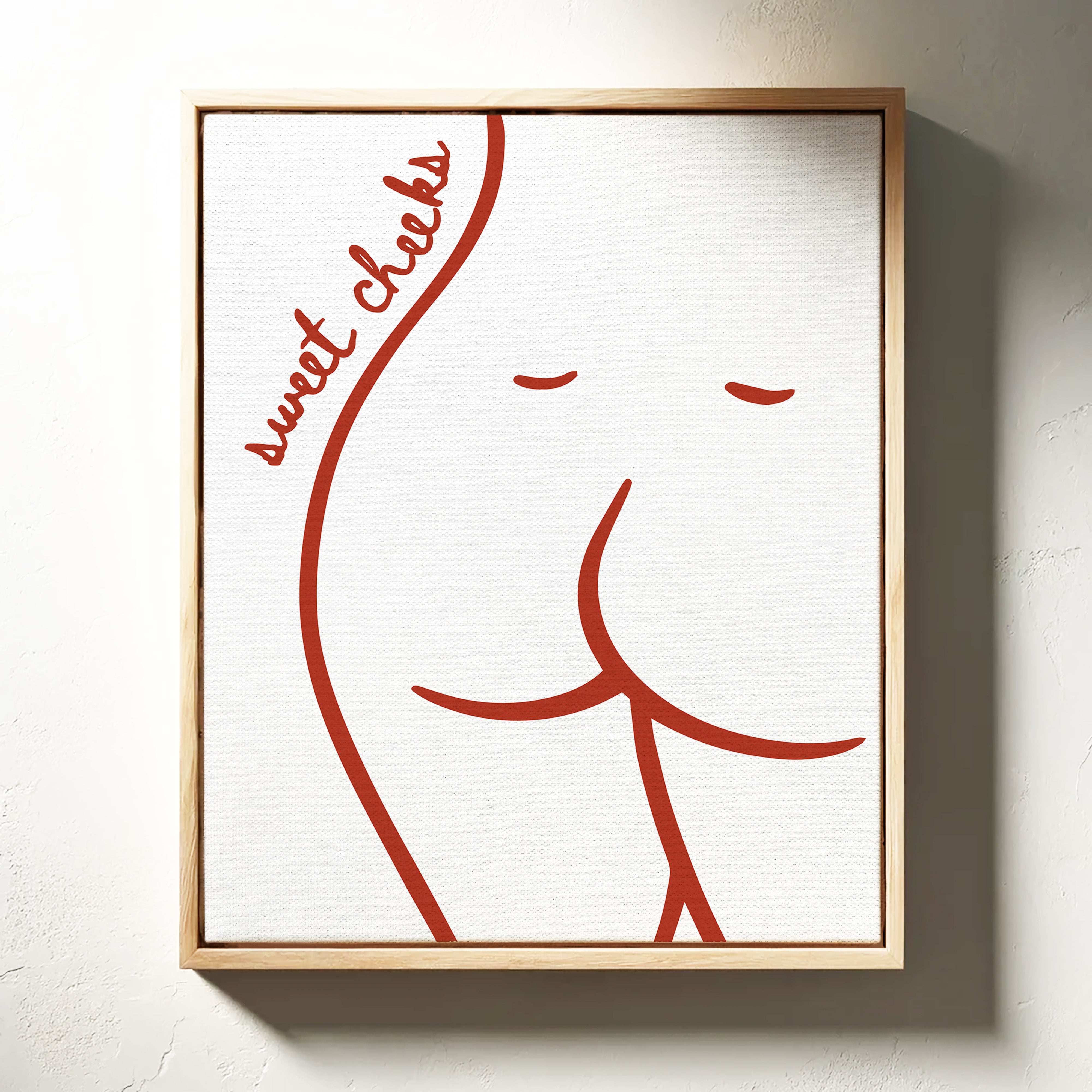 Sweet Cheeks Speak Simple Lines