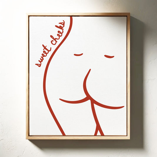 Sweet Cheeks Speak Simple Lines