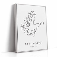 Fort Worth, Outlined