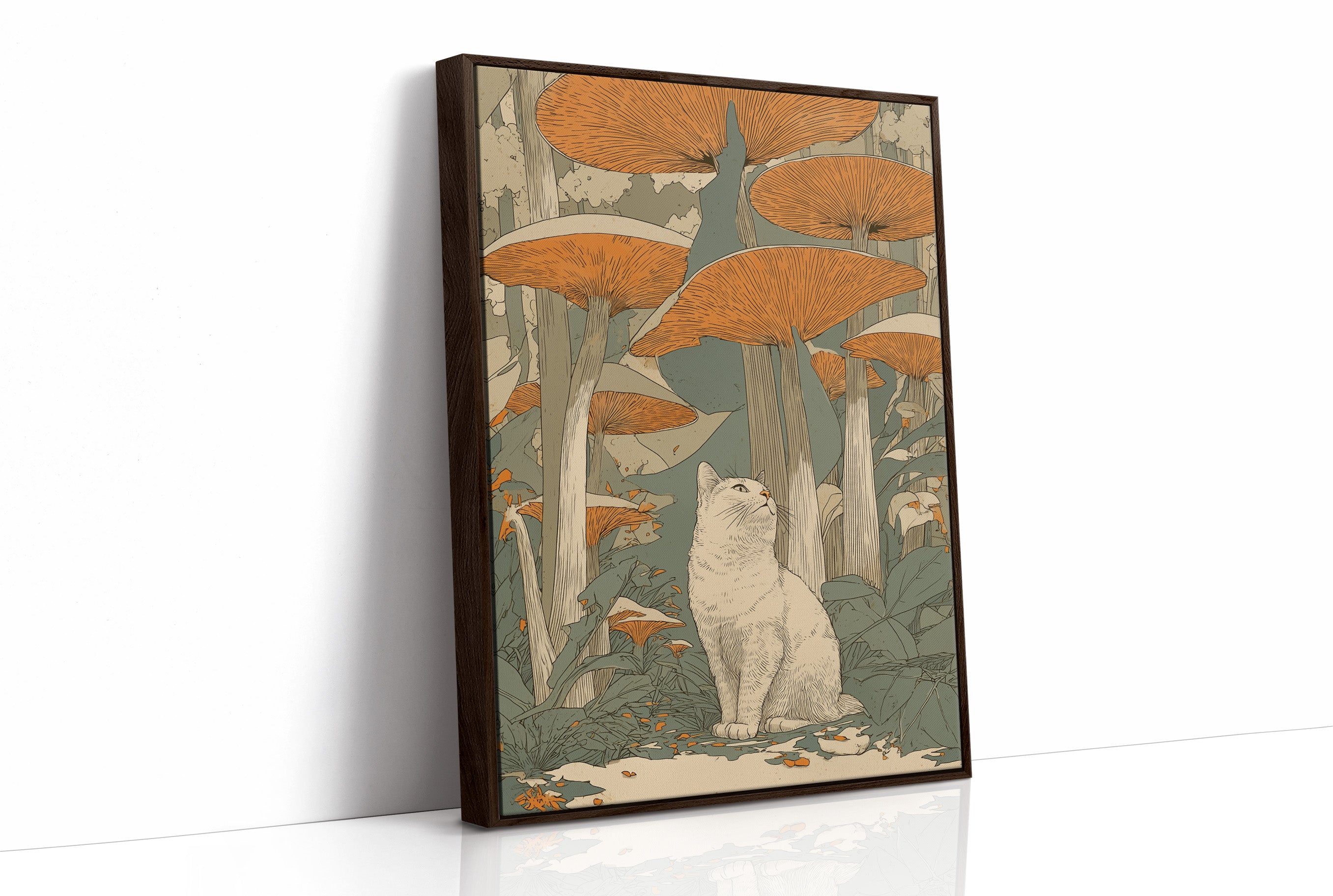The Cat Who Waits Where the Forest Changes