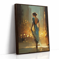 Golden Light at Her Back