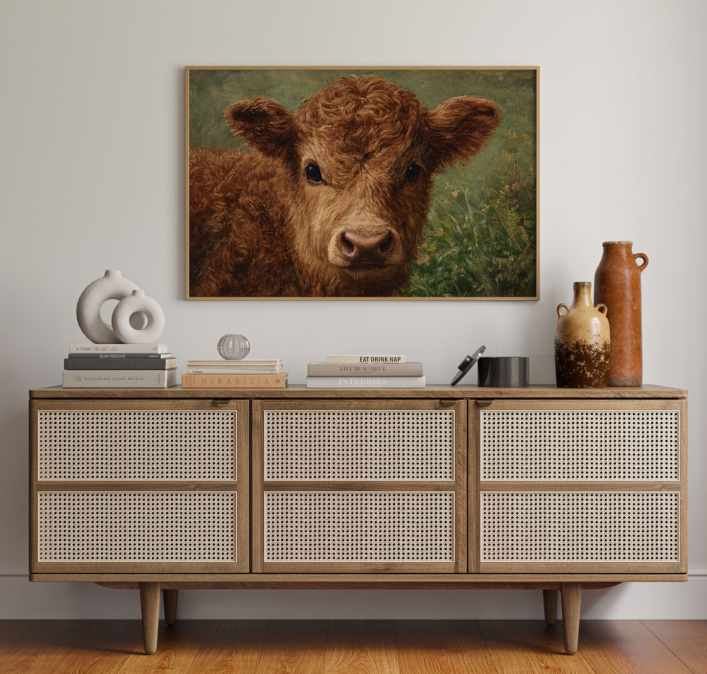 Sweet Summer Calf Holds Wonder