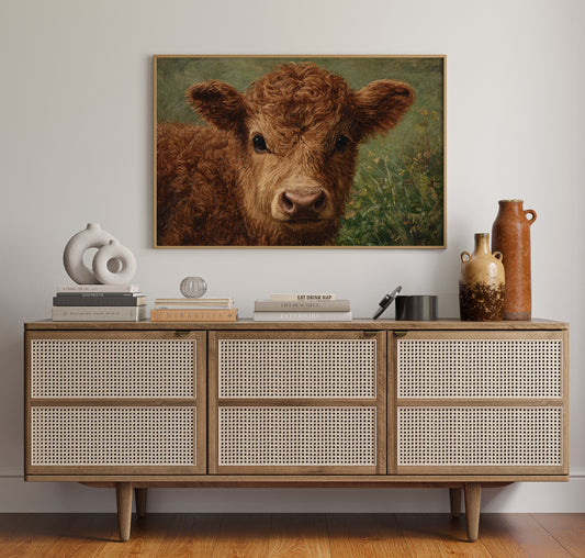 Sweet Summer Calf Holds Wonder