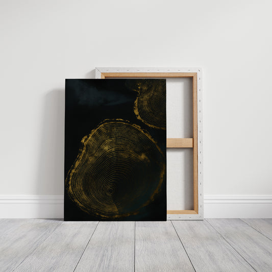 Shadow Rings in Gold