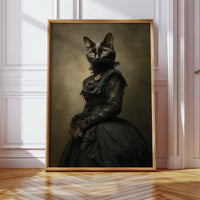 Elegance Woven in Midnight Threads