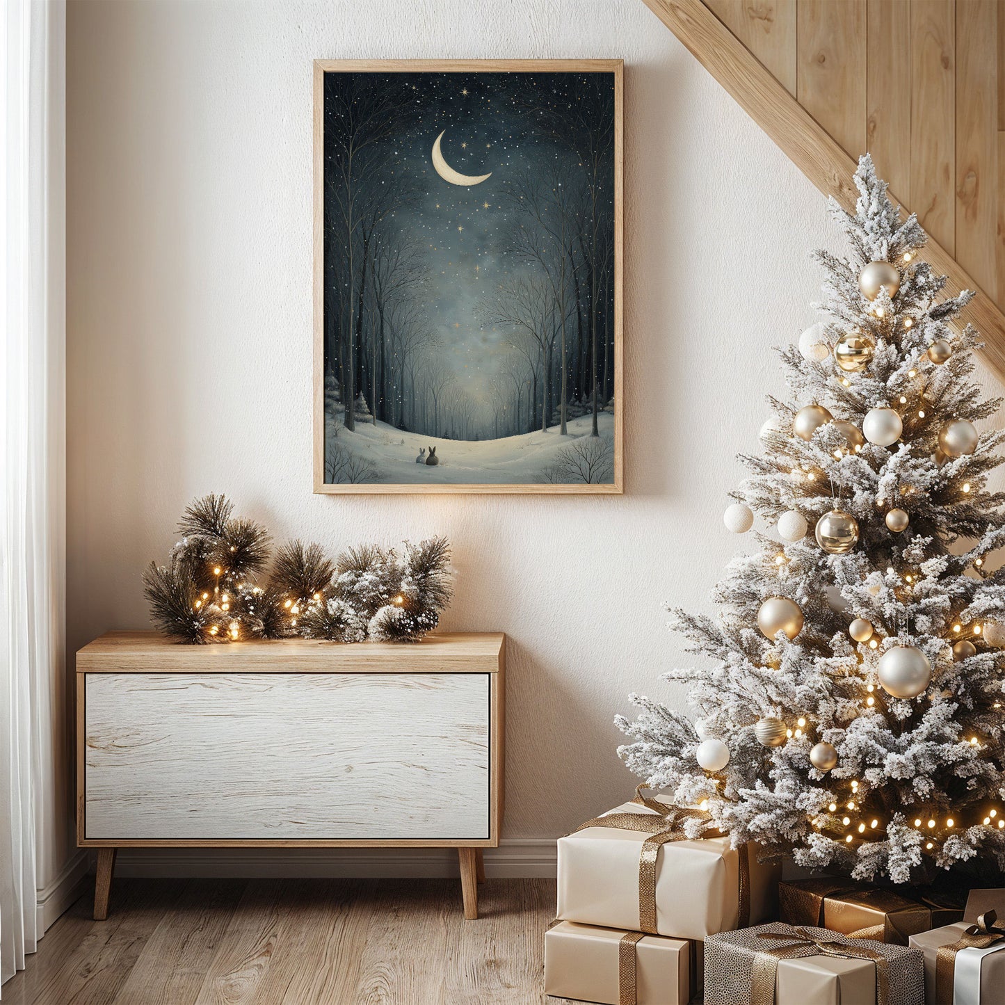 Moonlit Forest Shares Winter Tales