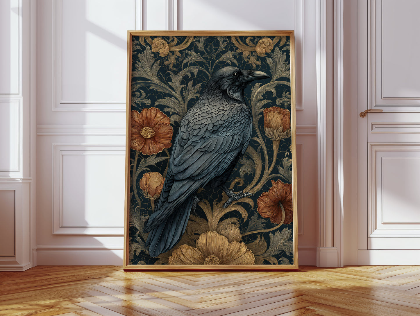 Elegance Amongst Golden Blooms