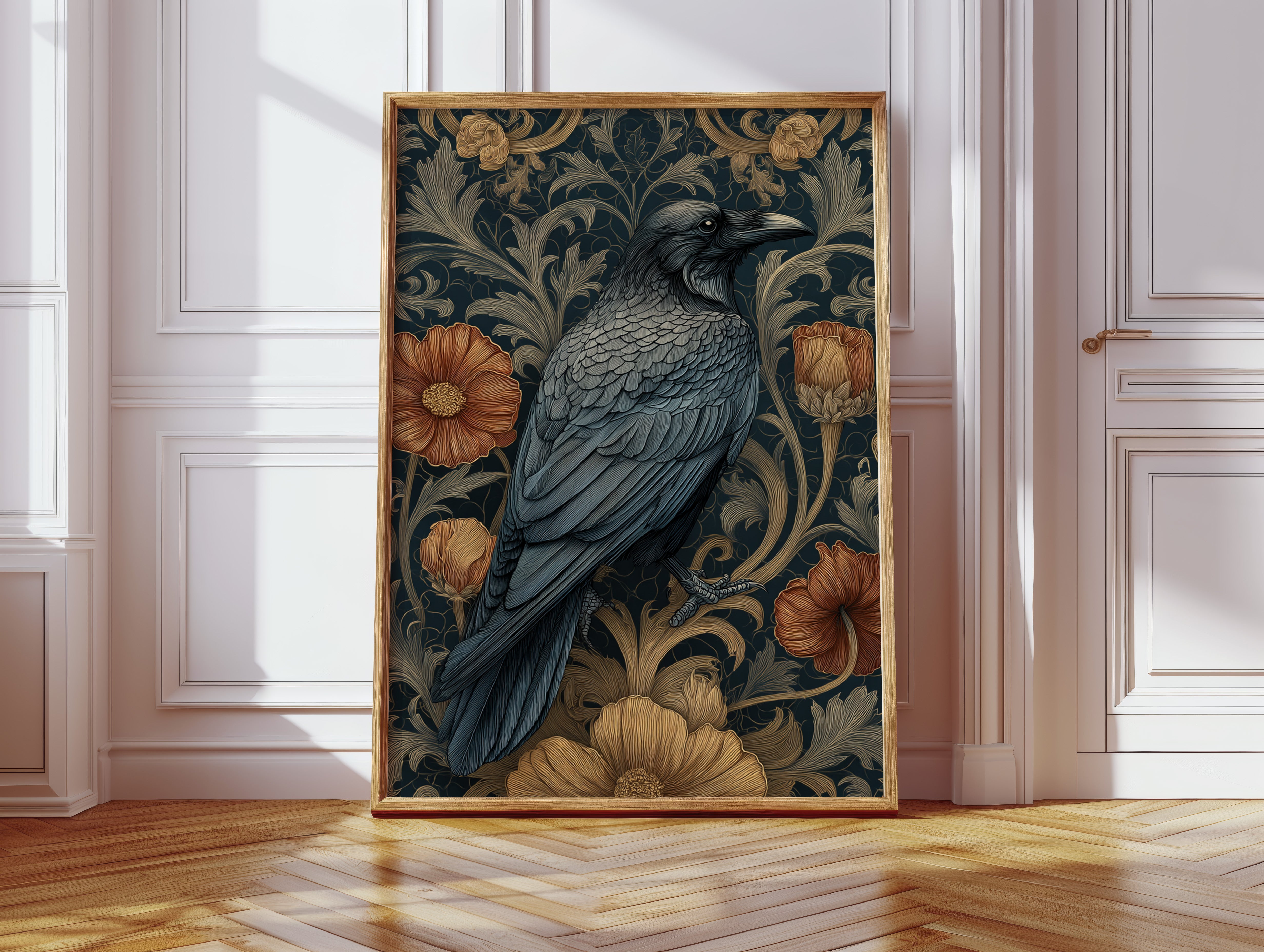 Elegance Amongst Golden Blooms