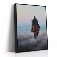 Dawn Rider On Misty Plains
