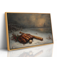 Winter Inning Under Firelight