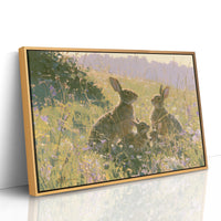 Rabbits, Golden Meadow Light